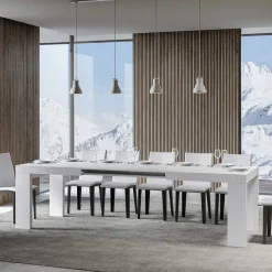 Tavolo Allungabile a 440 cm in Microparticelle di Legno Made in Italy - Albero