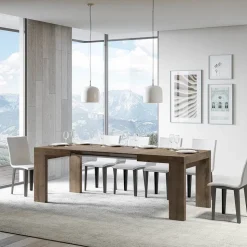 Tavolo Allungabile a 440 cm in Microparticelle di Legno Made in Italy - Albero