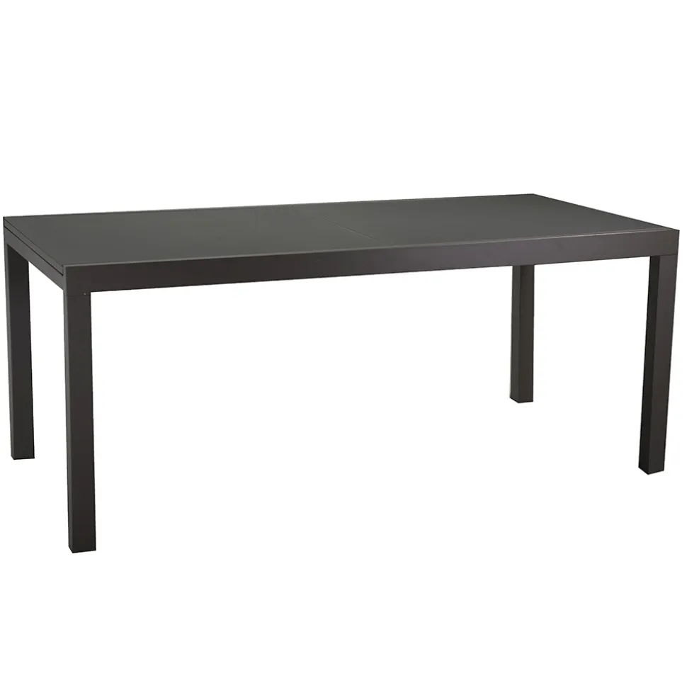 Tavolo Allungabile a 180 cm o 220 cm con Piano in Vetro Temprato - Cartellina
