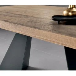 Tavolo Allungabile con Allunga Centrale in Laminato - Aperol