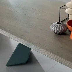 Tavolo Allungabile con Allunga Laterale in Legno Impiallacciato - Aperol
