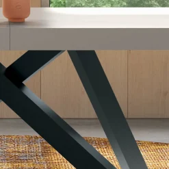 Tavolo Allungabile con Apertura Centrale Sincronizzata in Laminato - Settimmio