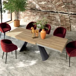 Tavolo Allungabile con Apertura Laterale Sincronizzata Made in Italy - Occhiali