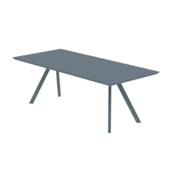Tavolo Allungabile da Giardino in Acciaio Zincato Made in Italy – Brienne