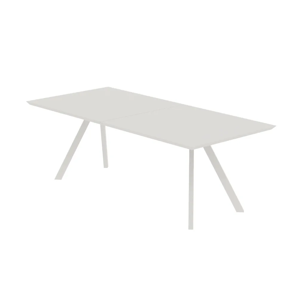 Tavolo Allungabile da Giardino in Acciaio Zincato Made in Italy – Brienne