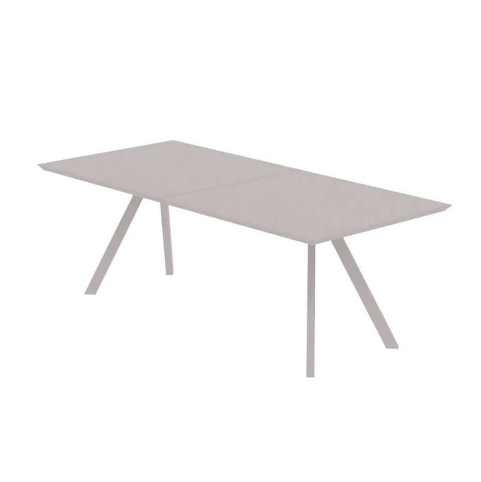 Tavolo Allungabile da Giardino in Acciaio Zincato Made in Italy – Brienne