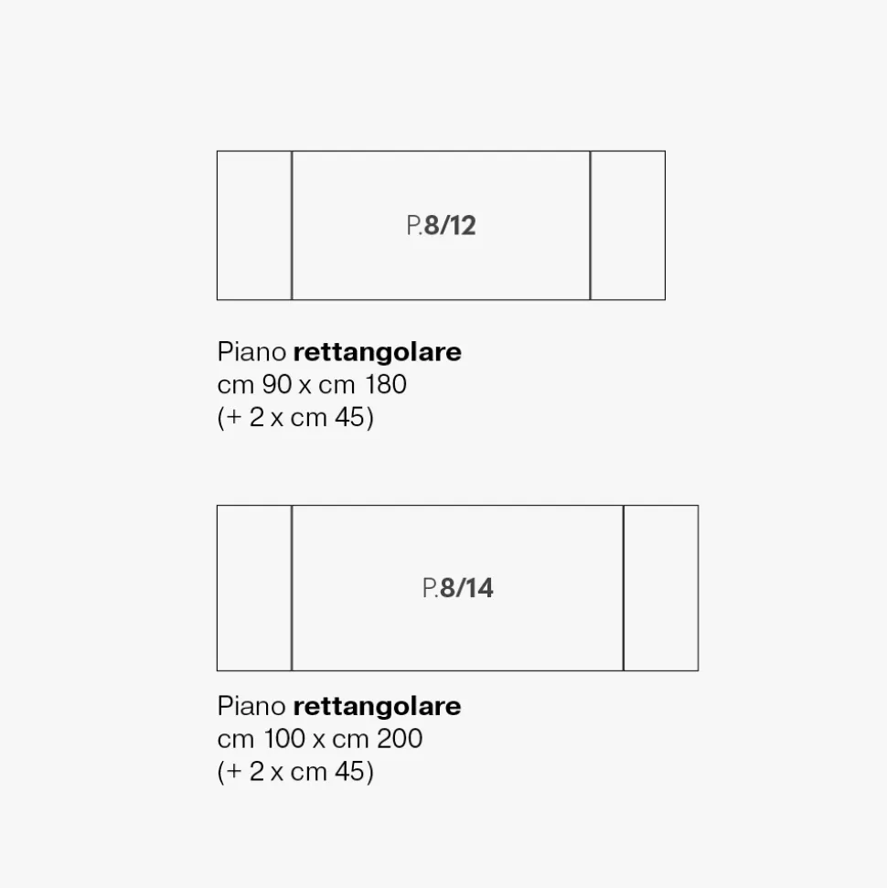 Tavolo Allungabile da Soggiorno in Metallo e Vetroceramica Made in Italy - Meluso