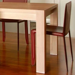 Tavolo allungabile design in legno di rovere, L160/260xP90cm, Jacob