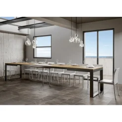 Tavolo Allungabile di Design Moderno in Legno Nobilitato - Badesi
