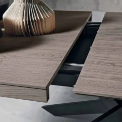 Tavolo Allungabile di Design in Legno Rovere 14 Posti - Oncino