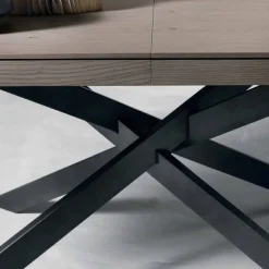 Tavolo Allungabile di Design in Legno Rovere 14 Posti - Oncino