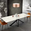 Tavolo allungabile di design in vetroceramica fatto in Italia, Dionigi