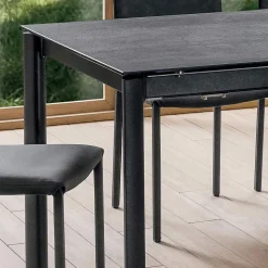 Tavolo Allungabile Fino a 240 cm con Piano in Laminam Made in Italy - Maltese