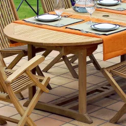 Tavolo Allungabile fino a 320 cm da Giardino in Teak – Yggdrasil