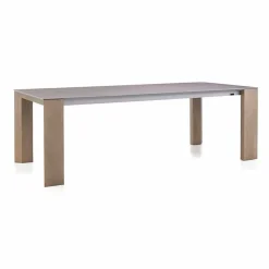 Tavolo Allungabile Fino a 300 cm in Ceramica e Gambe in Legno - Ipanemo