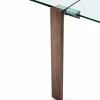 Tavolo Allungabile Fino a 280 cm in Vetro Trasparente Made in Italy – Sopot