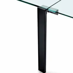 Tavolo Allungabile Fino a 280 cm in Vetro Trasparente Made in Italy – Sopot