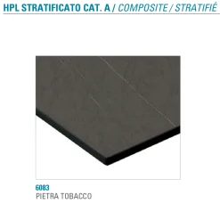 Tavolo Allungabile Fino 300 cm Base in Metallo Made in Italy - Bastiano