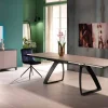 Tavolo allungabile fino 270 cm moderno con gambe in metallo, Villongo