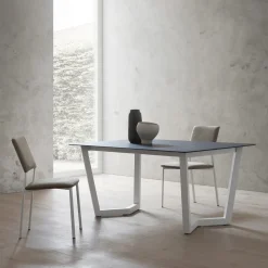 Tavolo Allungabile Fino 300 cm Piano Hpl Stratificato Made in Italy - Bastiano