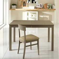 Tavolo allungabile in legno di faggio made in Italy - Tito