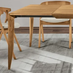 Tavolo Allungabile in Legno Massello di Frassino in Diverse Finiture - Ferenc