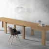 Tavolo Allungabile in Legno Rovere Made in Italy - Sondrio
