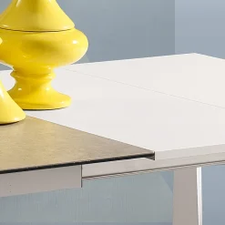 Tavolo Allungabile in Vetroceramica Finitura Fokos Terra Made in Italy - Ariel