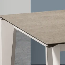Tavolo Allungabile in Vetroceramica Finitura Fokos Terra Made in Italy - Ariel