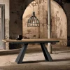 Tavolo Allungabile Lateralmente in Rovere Made in Italy -  Zerba