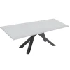 Tavolo Allungabile Moderno con Piano in Legno Laminato Made in Italy – Settimmio