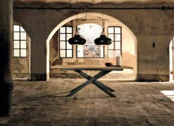 Tavolo Allungabile Moderno in Legno Rovere Made in Italy - Oncino
