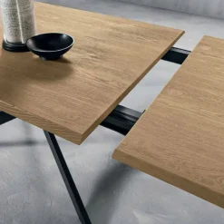Tavolo Allungabile Moderno in Legno Rovere Made in Italy - Oncino