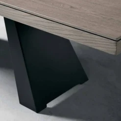 Tavolo Allungabile Moderno in Legno Rovere Made in Italy - Zerba