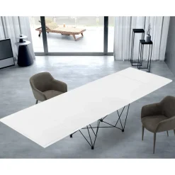 Tavolo Allungabile Moderno 14 Posti con Piano Laminato Made in Italy – Ezzellino
