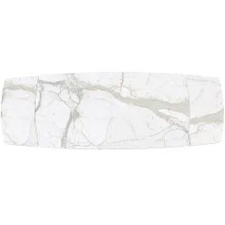 Tavolo Allungabile Realizzato con Piano in Ceramica e Base in Ferro - Incrocio