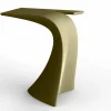 Tavolo alto da esterno H 100 cm di design, in polietilene, Wing Vondom