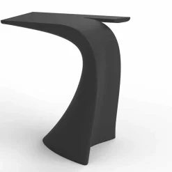 Tavolo alto da esterno H 100 cm di design, in polietilene, Wing Vondom