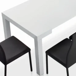 Tavolo con Allunghe Interne e Bordo Folding in Laminato Made in Italy - Gordito