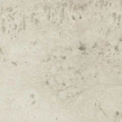 Tavolo con Base in Legno e Piano in Ceramica Travertino Chiaro - Infinity