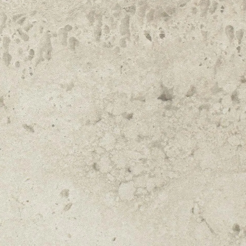 Tavolo con Base in Legno e Piano in Ceramica Travertino Chiaro - Infinity