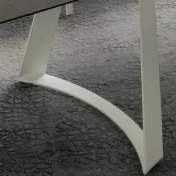 Tavolo Cucina Allungabile Fino a 280 cm Effetto Marmo Made in Italy - Pinocchio