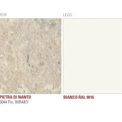 Tavolo Cucina Allungabile Fino a 240 cm in Hpl Pregiato Made in Italy - Jupiter