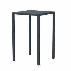 Tavolo da Bar Quadrato per Esterno in Metallo Verniciato Made in Italy - Cuba
