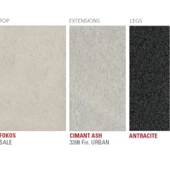 Tavolo da Cucina Allungabile in Ceramica Laminam Made in Italy Pregiato - Efisto