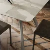 Tavolo da Cucina con Piano in Laminam Made in Italy, di Alta Qualità - Lingotto