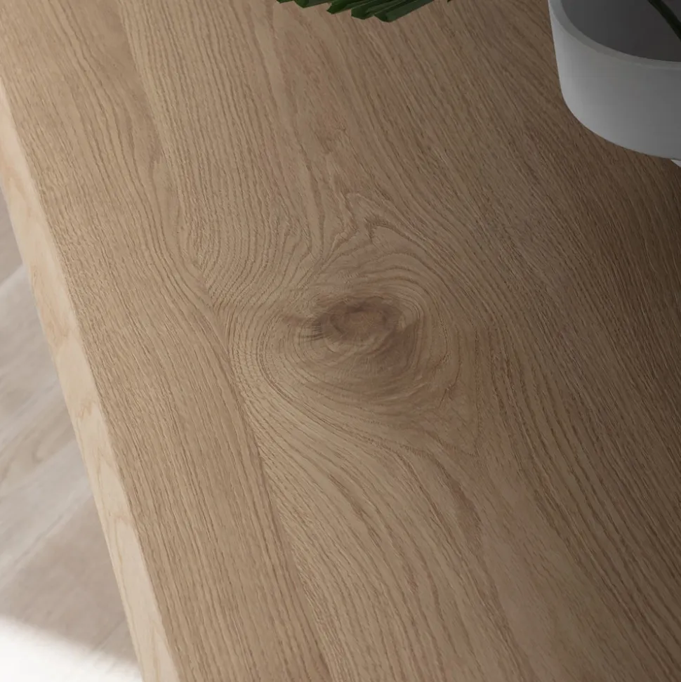 Tavolo da Cucina Fisso in Metallo e Piano in Legno Made in Italy - Bastiano