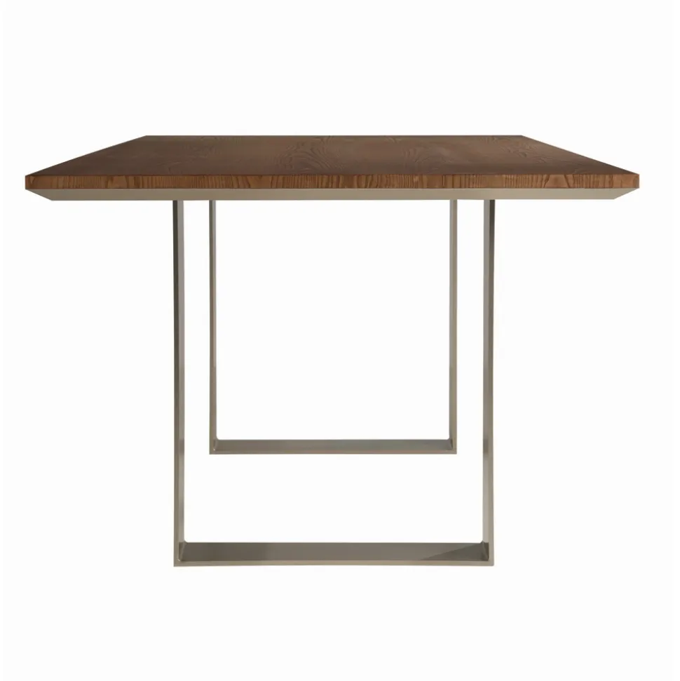 Tavolo da Cucina in Legno Massello e Gambe in Ferro Made in Italy - Pegasus