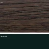 Tavolo da cucina in legno massellato e metallo made in Italy, Flora