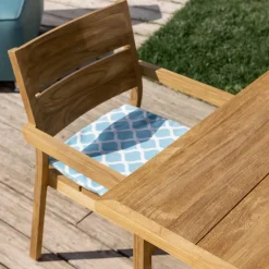 Tavolo da Esterno Allungabile con Sedie e Poltroncine in Teak - Marie